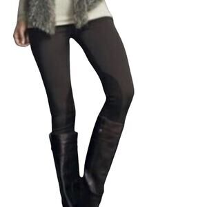 CABi Midtown Ponte Riding Ankle Zip Leggings Black #196 Size Small S Classic